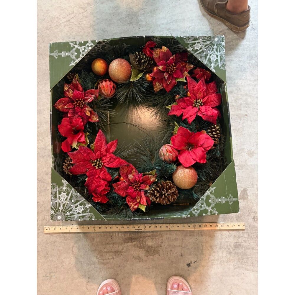 Large Kirkland christmas wreath